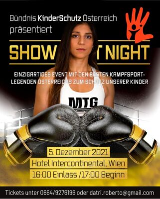 Female Boxer Fight Poster